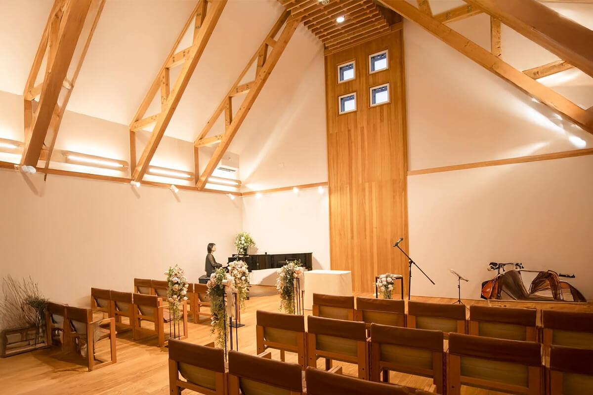 城東音楽院ホール 音楽人前式イメージ